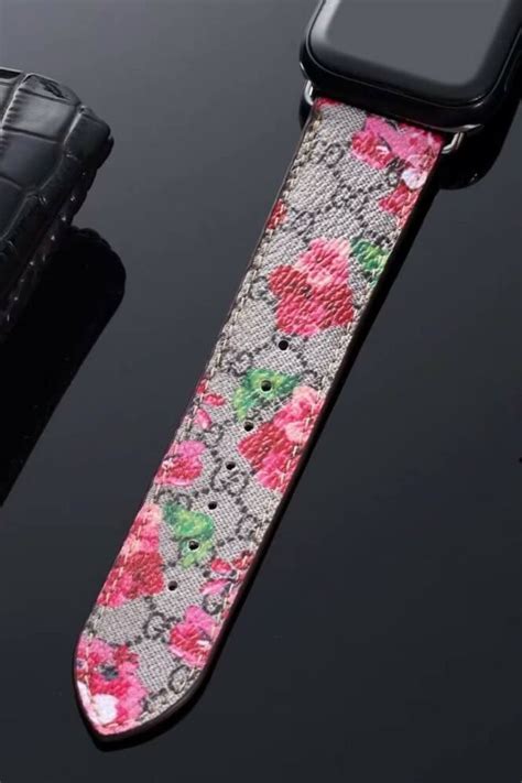 upcycled gucci apple watch band|authentic Gucci watch band.